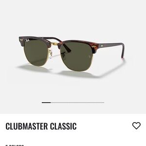 Ray-Ban Clubmaster Tortoiseshell Sunglasses